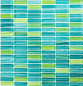 Preview: Bordo in mosaico di vetro ore Kiwi Green Bars Style - 77-0508_b - Kopie