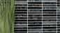 Preview: Batonnets de mosaique Mosaique de verre Night black translucide aspect croise noir brillant