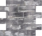 Preview: Mosaique de verre noir avec argent brillant mur cuisine salle de bain douche - 88-SW02