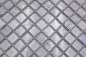 Preview: Mosaico Mosaico de vidrio cuadrado Wildlife blanco Translucido Wildlife look blanco brillante