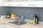 Preview: Batonnets de mosaique de verre pierre mix gris mat noir mix translucide aspect croise brillant