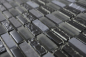 Preview: Batonnets de mosaique de verre pierre mix gris mat noir mix translucide aspect croise brillant