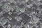Preview: Mosaique de verre Pierre naturelle Aspect brise Rustique Graphite noir 92-1028
