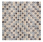 Preview: Glasmosaik Mosaikfliese gebrochen grau beige braune