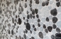 Preview: Mezcla de guijarros en mosaico negro moteado blanco brillante aspecto de guijarros de ceramica
