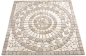 Preview: Rossone Dekor 61x61x1 Mars chiaro, noce Rosone Travertin mix beige braun matt