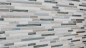 Preview: Mosaico de vidrio piedra natural varillas acero inoxidable marmol gris blanco gris claro plata revestimiento pared WC Bano - 86-SV85 - Kopie