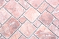 Mobile Preview: Naturstein Mosaikfliesen Terrasse Travertin rot matt Wand Boden Küche Bad Dusche - 40-FP45