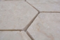 Preview: Naturstein Mosaikfliesen Marmor elfenbein matt Wand Boden Küche Bad Dusche - 42-HX141