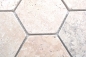 Preview: Naturstein Mosaikfliesen Terrasse Travertin beige matt Wand Boden Küche Bad Dusche - 42-HX146