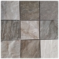 Preview: Cuarcita piedra natural azulejo pared azulejo suelo beige gris 36-0210