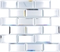 Preview: Mosaico Espejo Rectangulo Metro Vidrio translucido mosaico Metro espejo optico brillante