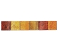 Mobile Preview: Mosaik Borde Bordüre Glasmosaik Mosaikfliese gold orange Struktur