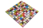 Preview: Mosaico cuadrado mezcla Star ceramica aspecto retro multicolor multicolor brillante