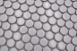 Preview: Button mosaic Round mosaic Loop Penny white glossy ceramic 10-0102