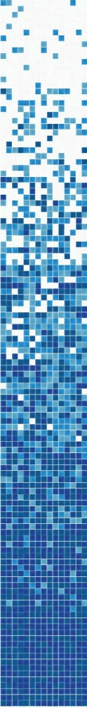 Glasmosaik Farbverlauf weiss dunkelblau Duschwand Bad Mosaikfliesen Shading Blend