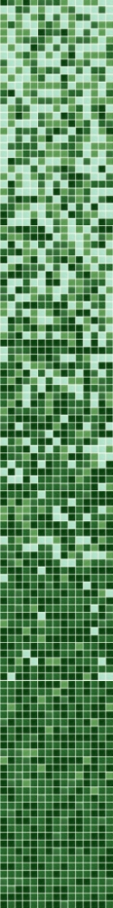 Glasmosaik Farbverlauf hellgrün dunkelgrün Duschwand Bad Mosaikfliesen Shading Blend - 300-0504