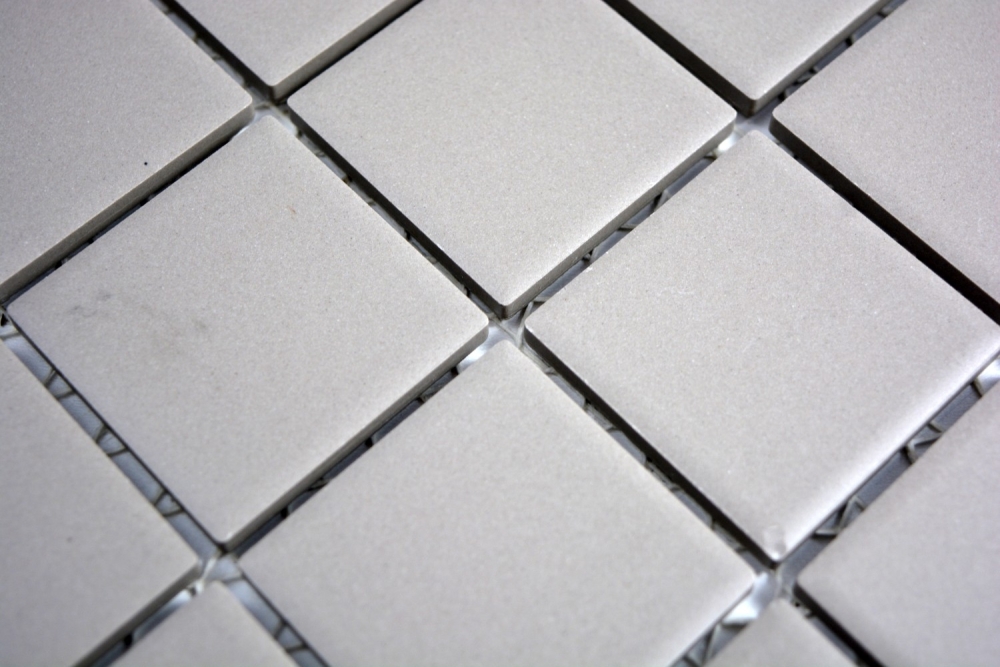Mosaico antideslizante R10 mosaico ceramico gris claro sin esmaltar 14-1202