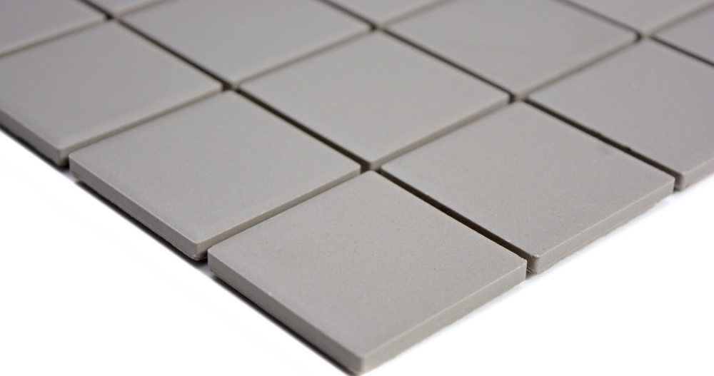 Mosaico antideslizante R10 mosaico ceramico gris claro sin esmaltar 14-1202