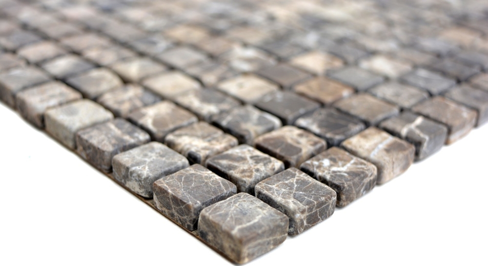 Mosaico de marmol Mosaico de piedra natural beige Castanao 38-1313