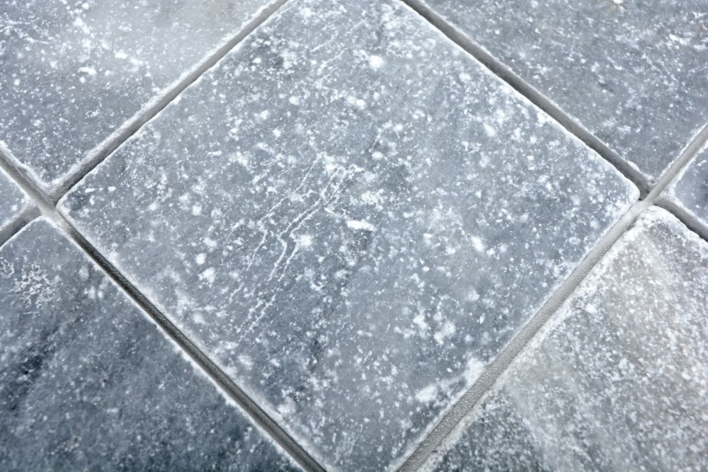 Carreau Bardiglio Antique Marble Marbre gris clair mat C