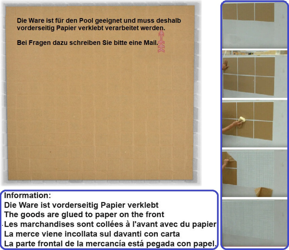 Glasmosaik Farbverlauf weiss gelb Duschwand Bad Mosaikfliesen Shading Blend