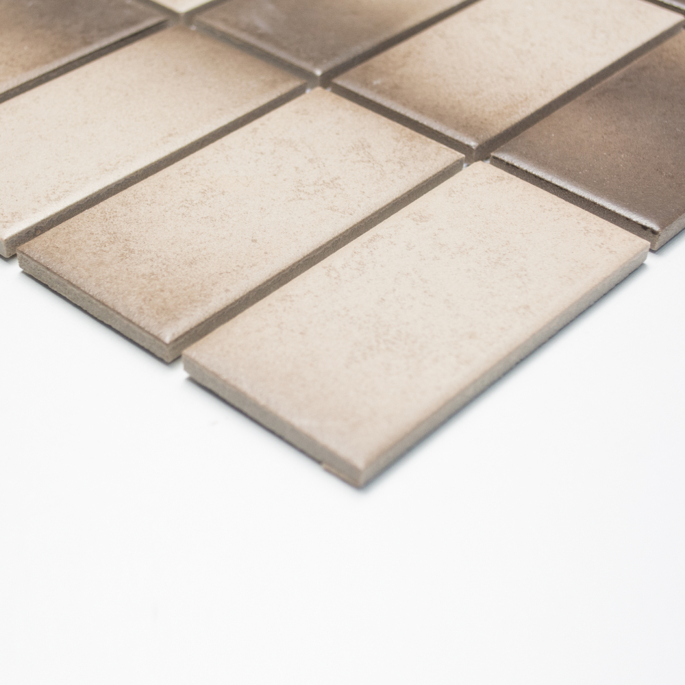 Keramikmosaik CD 294 29,5x33,5 cm mix braun/beige