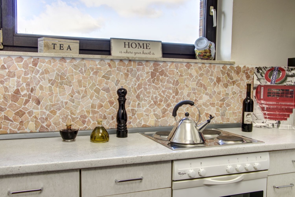 Preview: Fracture mosaic polygonal marble natural stone mosaic rose red Ciot Rossoverona 44-30-140