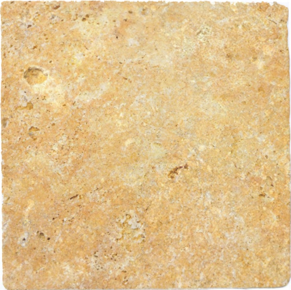 Carreau Gold Antique Travertin jaune mat R9C