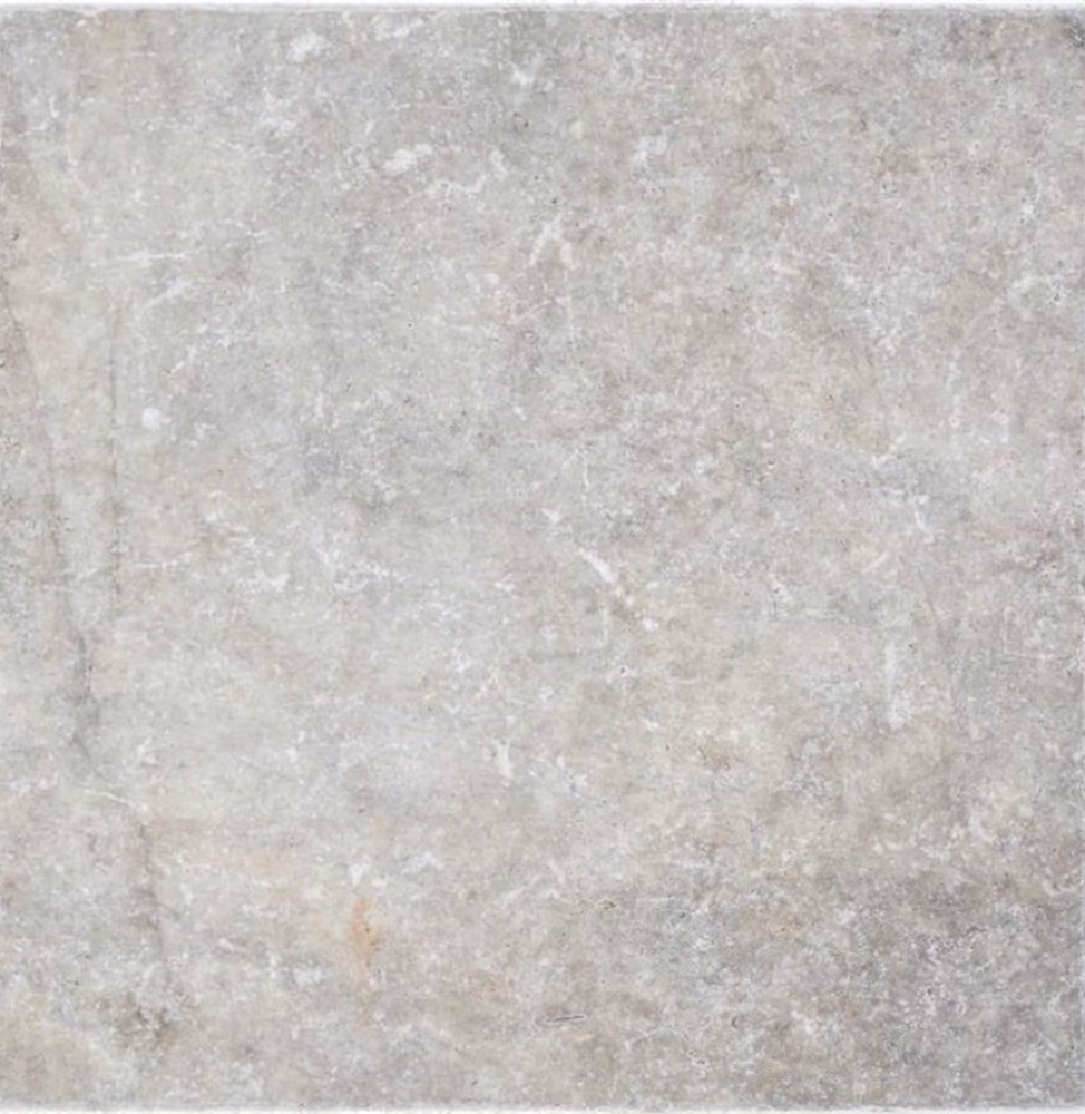 Carreau en pierre naturelle Travertin Marbre antique blanc gris Carreau beige argent F-45-47030