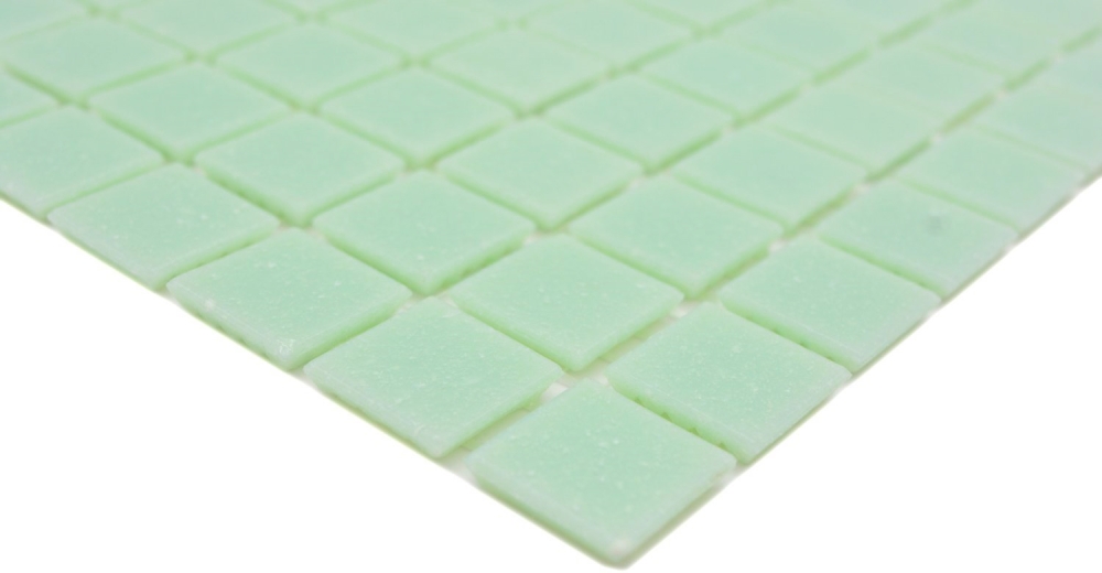 Mosaic tile Pool mosaic Glass mosaic Light green Pastel green