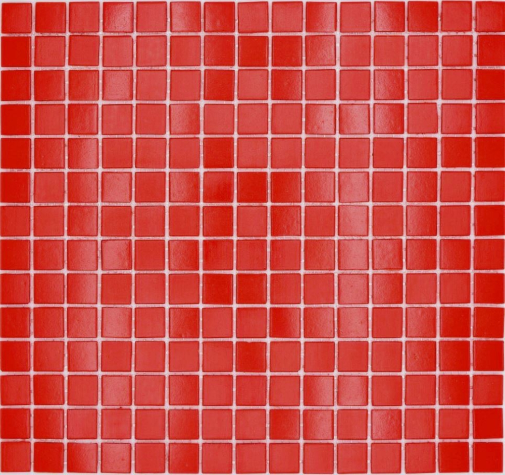 Schwimmbad Mosaik Fliese Poolmosaik Glasmosaik Rot