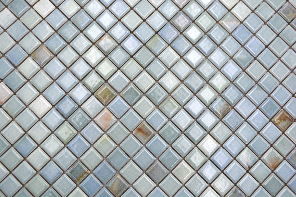Jasba Agrob Buchtal Marble & More Mosaik Keramik Steinzeug cielo glänzend Mamoroptik Küche Bad Dusche JBMM25