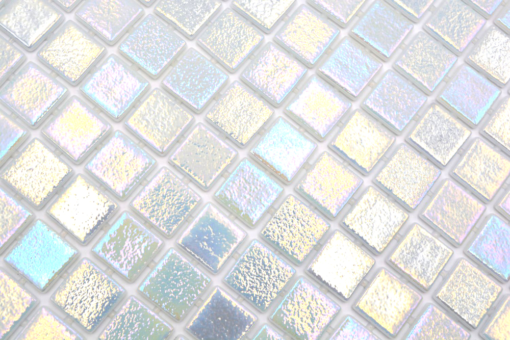Mosaico aspecto natural ECO vidrio nacarado - 10 hojas de mosaico