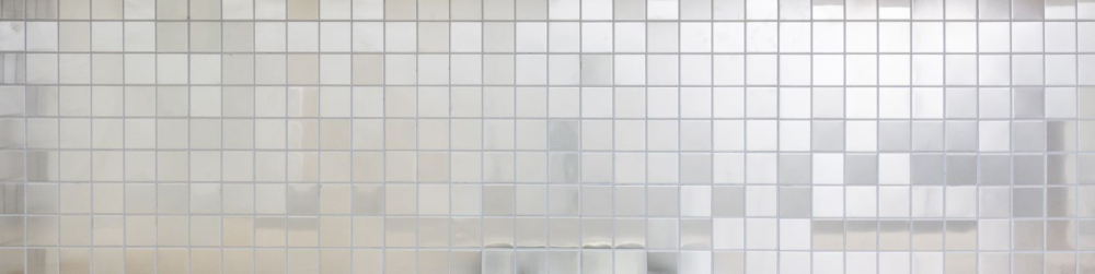 Mosaik Fliese Edelstahl Silber Stahl Gebürstet Küchenwand Badfliese Mosaikmatte - 129-48D