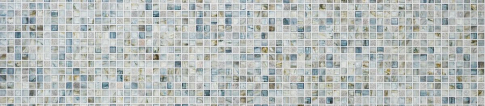 Mosaique Carre Mosaique de verre Pierre mix Cream gris clair Mix translucide aspect strie brillant