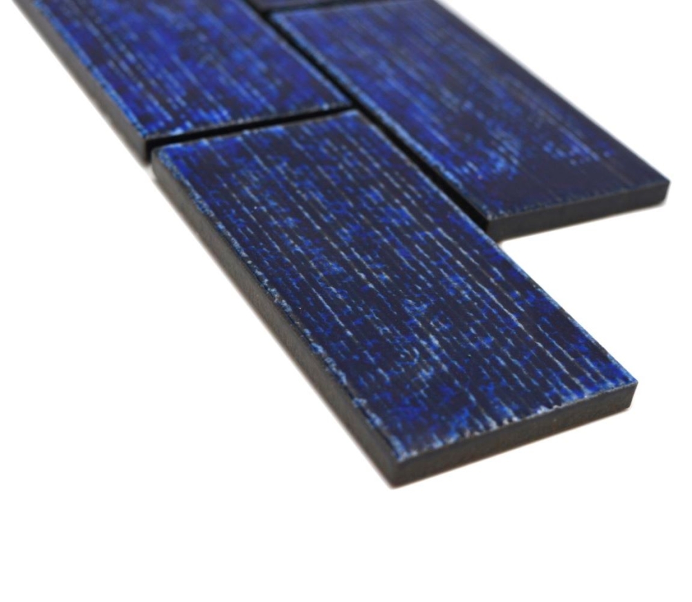 Mosaik Borde Bordüre Verbund blue glänzend 26BOR-KAS6
