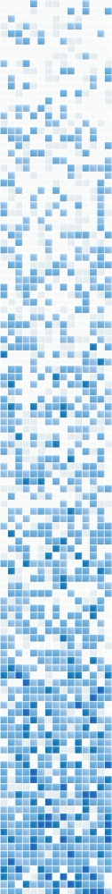 Glasmosaik Farbverlauf weiss hellblau Duschwand Bad Mosaikfliesen Shading Blend Sfumature - Art: 300-400