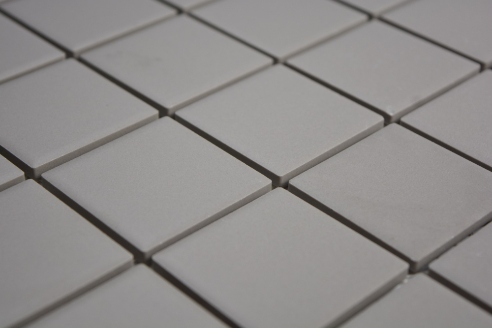 Mosaico antideslizante R10 mosaico ceramico gris claro sin esmaltar 14-1202