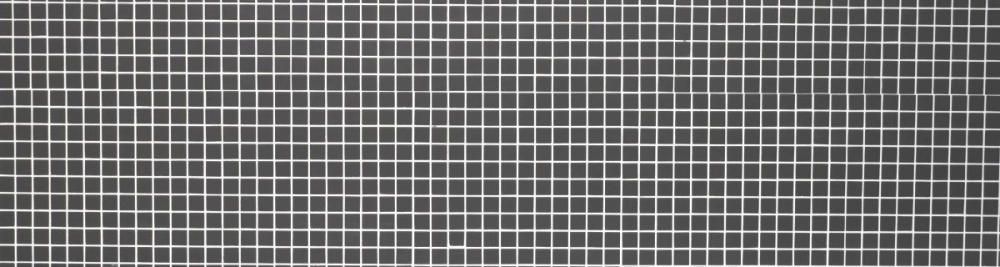 Mosaik Quadrat uni grau unglasiert Keramik matt R10