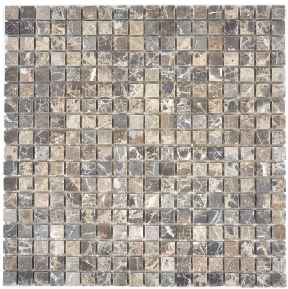 Mosaico de marmol Mosaico de piedra natural beige Castanao 38-1313
