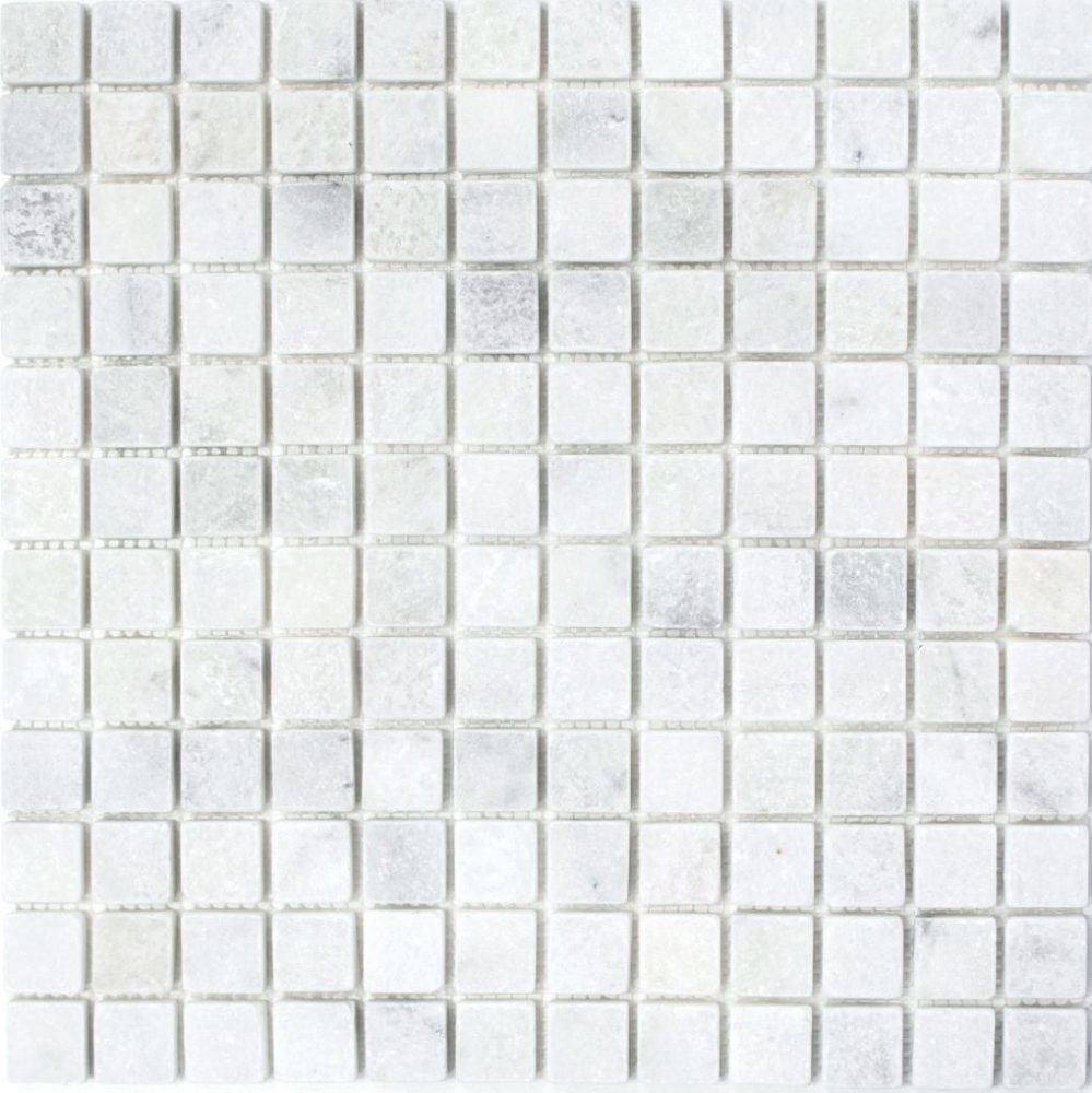Mosaico de marmol Mosaico de piedra natural blanco 