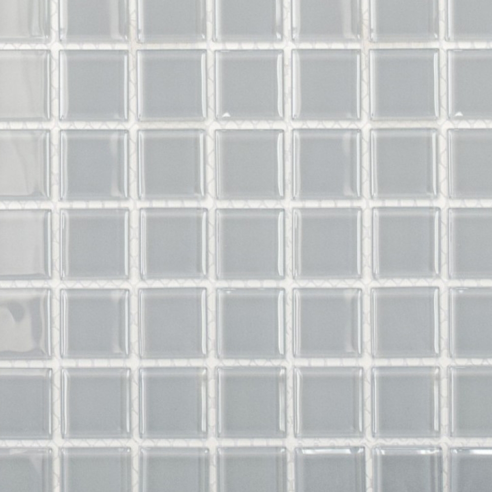 Glasmosaik hellgrau Duschwand Fliesenspiegel Pool Schwimmbad - 60-0204