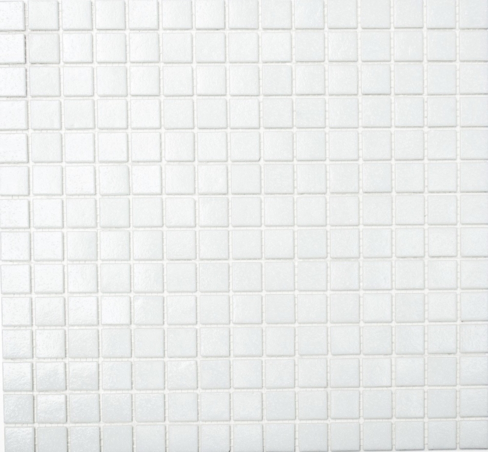 Glasmosaik Mosaikfliese superweiss Spots Dusche BAD WAND Küchenwand - 50-0101