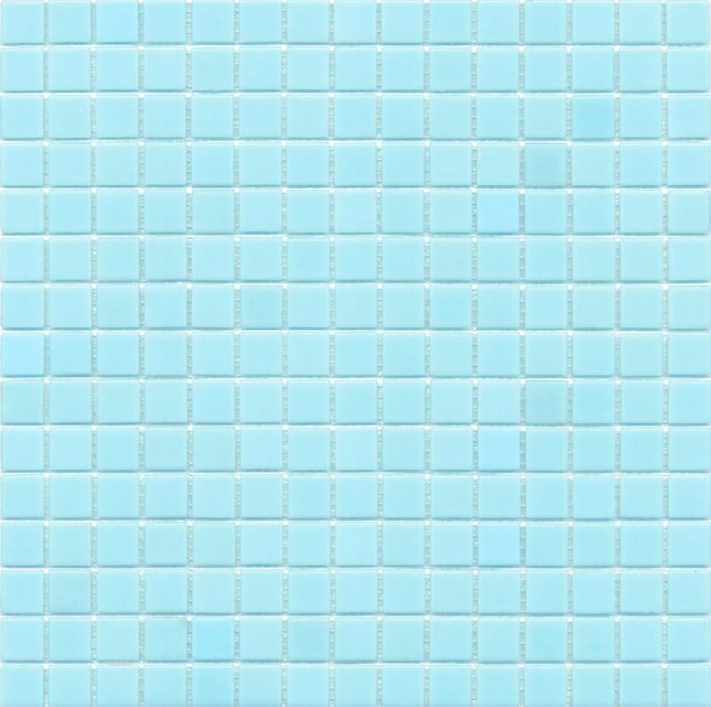 Schwimmbad Mosaik Fliese Poolmosaik Glasmosaik Eisblau - 200-A04-P