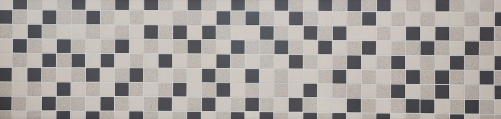 Mosaik Fliese Keramik cream hellbeige grau unglasiert 16-2011