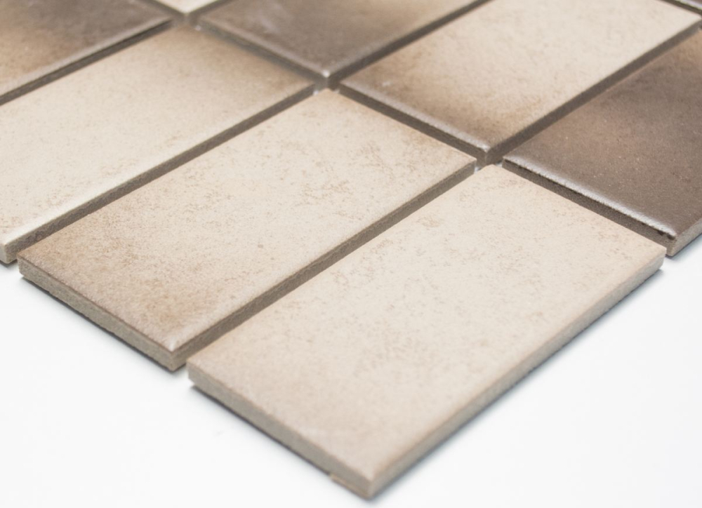 Keramikmosaik CD 294 29,5x33,5 cm mix braun/beige