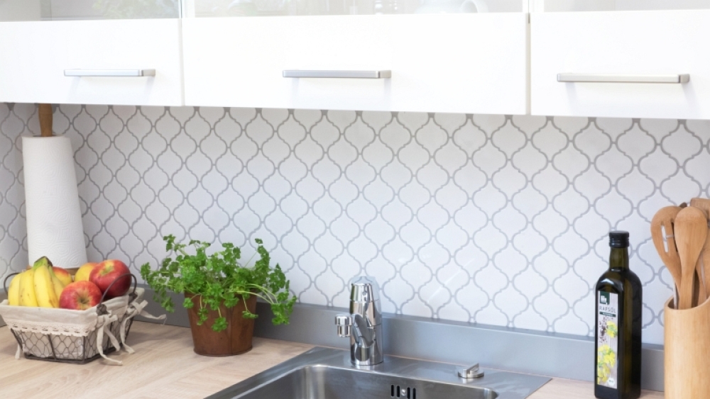 Florentiner Retro Vintage Mosaik Fliese Keramikmosaik weiß glänzend 13-1WG