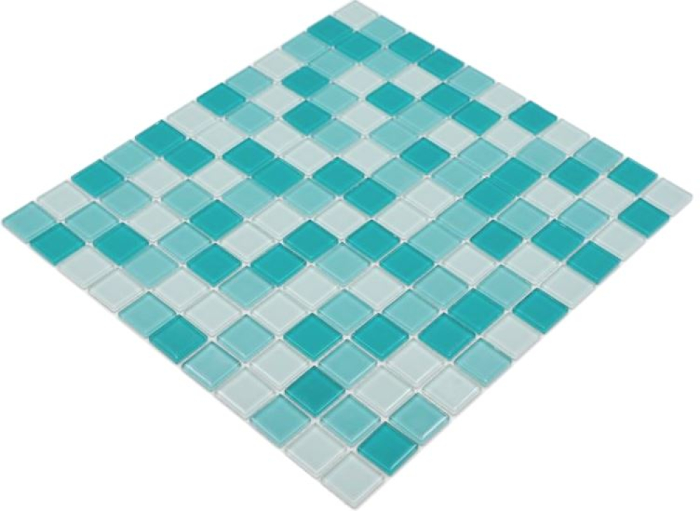 Tessere di mosaico in vetro mosaico verde pastello verde