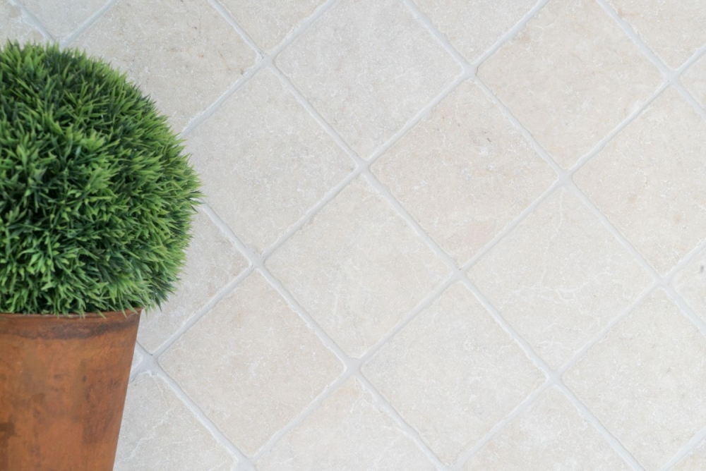 Carrelage en marbre, pierre naturelle, carrelage ivoire, marbre Botticino antique